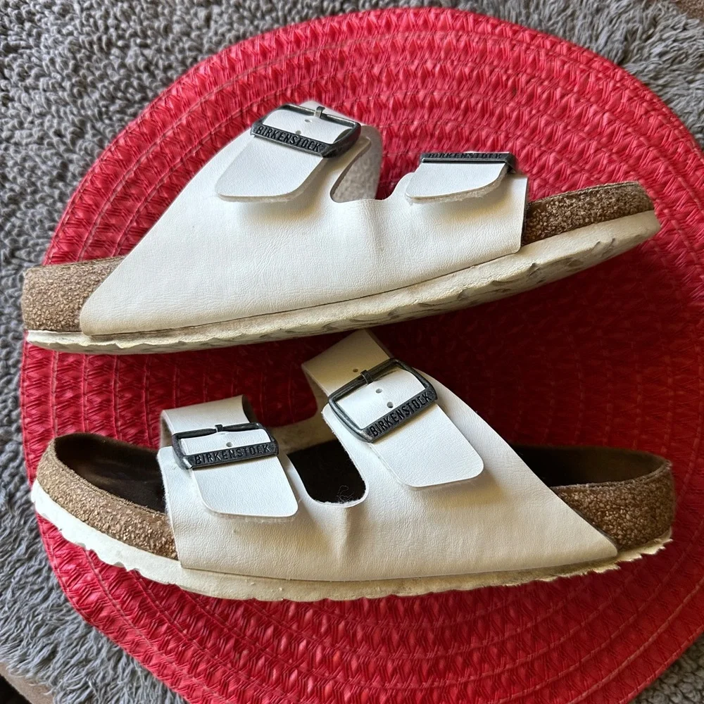 Birkenstock white Sandals - Picture 2 of 4